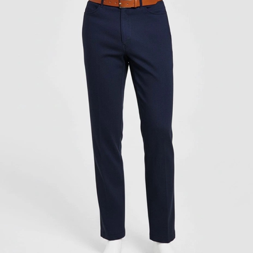 🆕 NWT Tommy Hilfiger TH Flex Navy Finn Trousers